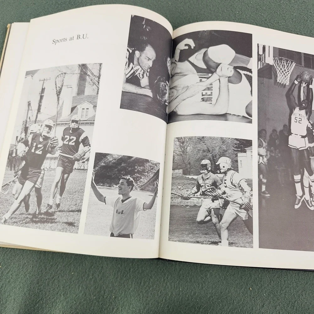 Vintage 1968 University of Baltimore College School Yearbook Maryland Md.